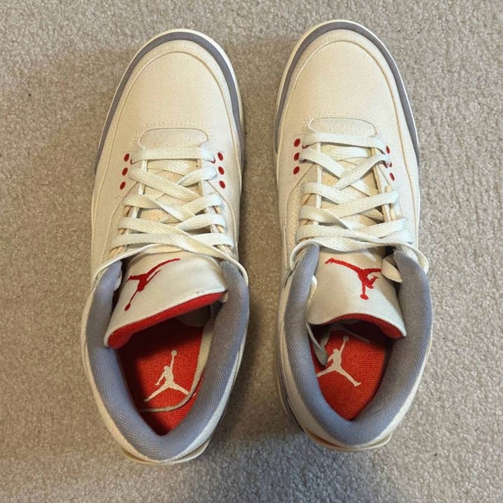 Air Jordan 3 retro ‘Muslin’ - Picture 3 of 8